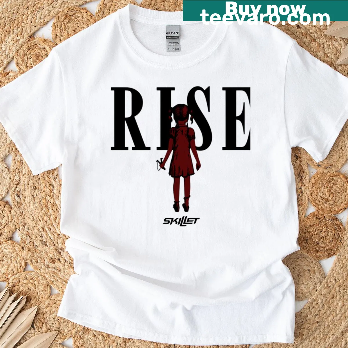 Wholesome t-shirt with an illustration promoting feminism and empowerment — on a men's t-shirt