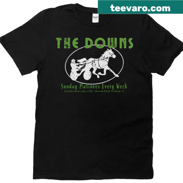 Vintage-style shirt celebrating Sunday racing nostalgia