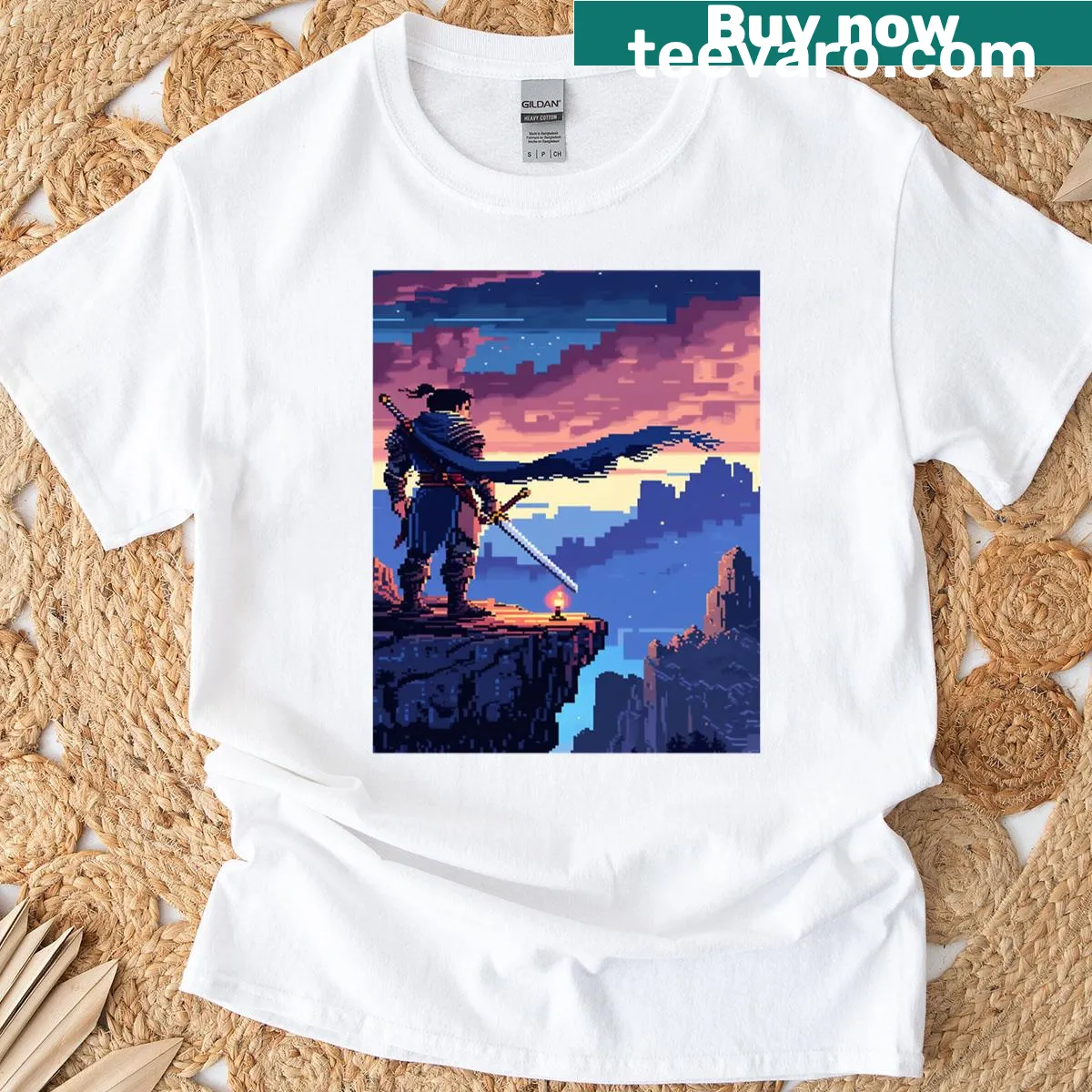 Typographic T-shirt with an inspirational phrase about preparation — on a men's t-shirt