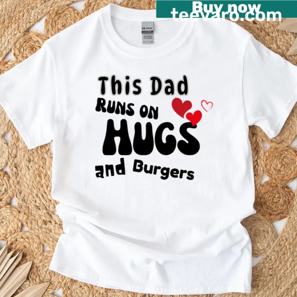 Heartwarming dad tee with a message of love and affection