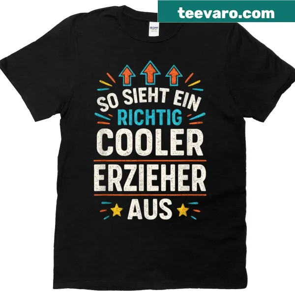 Funny educator T-shirt with the phrase about cool educators.