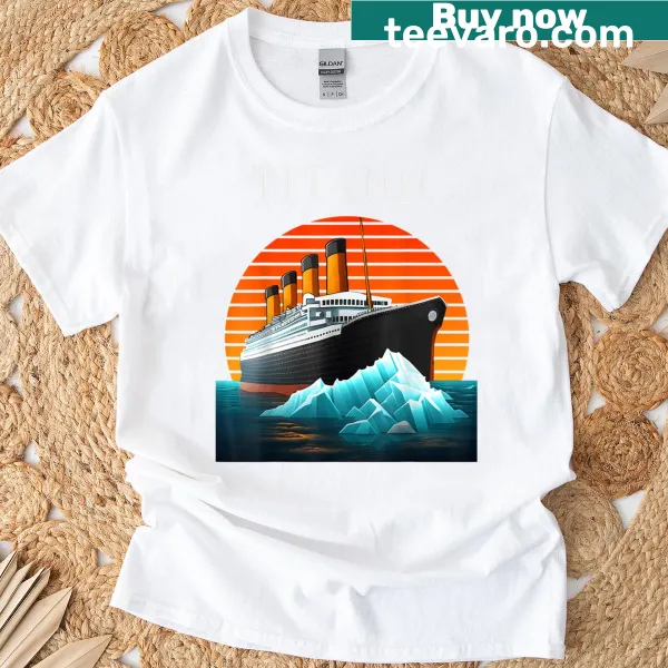 Vintage 1912 Titanic T-shirt for kids with commemorative design