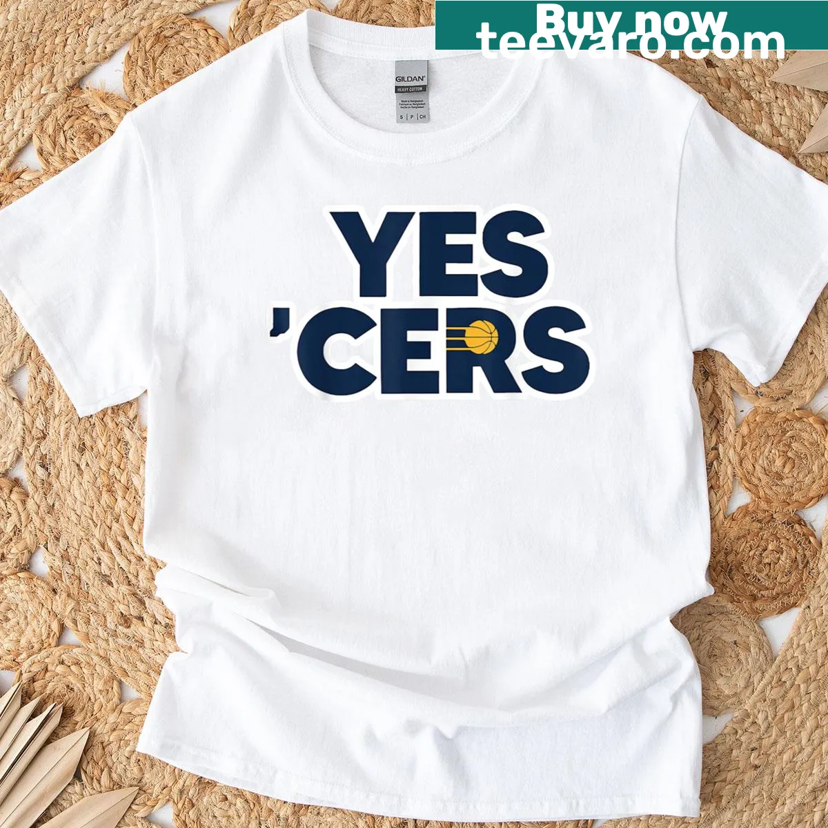 Vintage-style Yes Cers graphic T-shirt for everyone — on a men's t-shirt