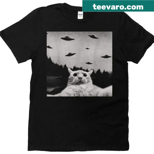 Funny cat graphic with 'Believe Me Bro' text T-shirt