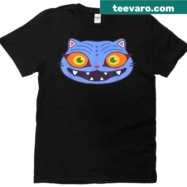Officially licensed T-shirt featuring a simple cat design.