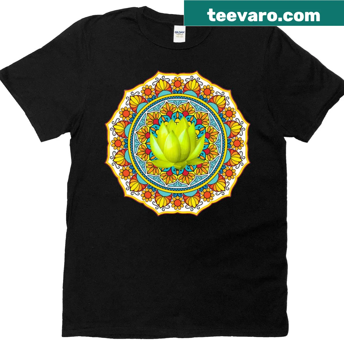 T-shirt with the phrase 'Heart of Harmony' in elegant typography — on a men's t-shirt
