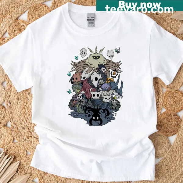 Graphic t-shirt with a humorous empty space design