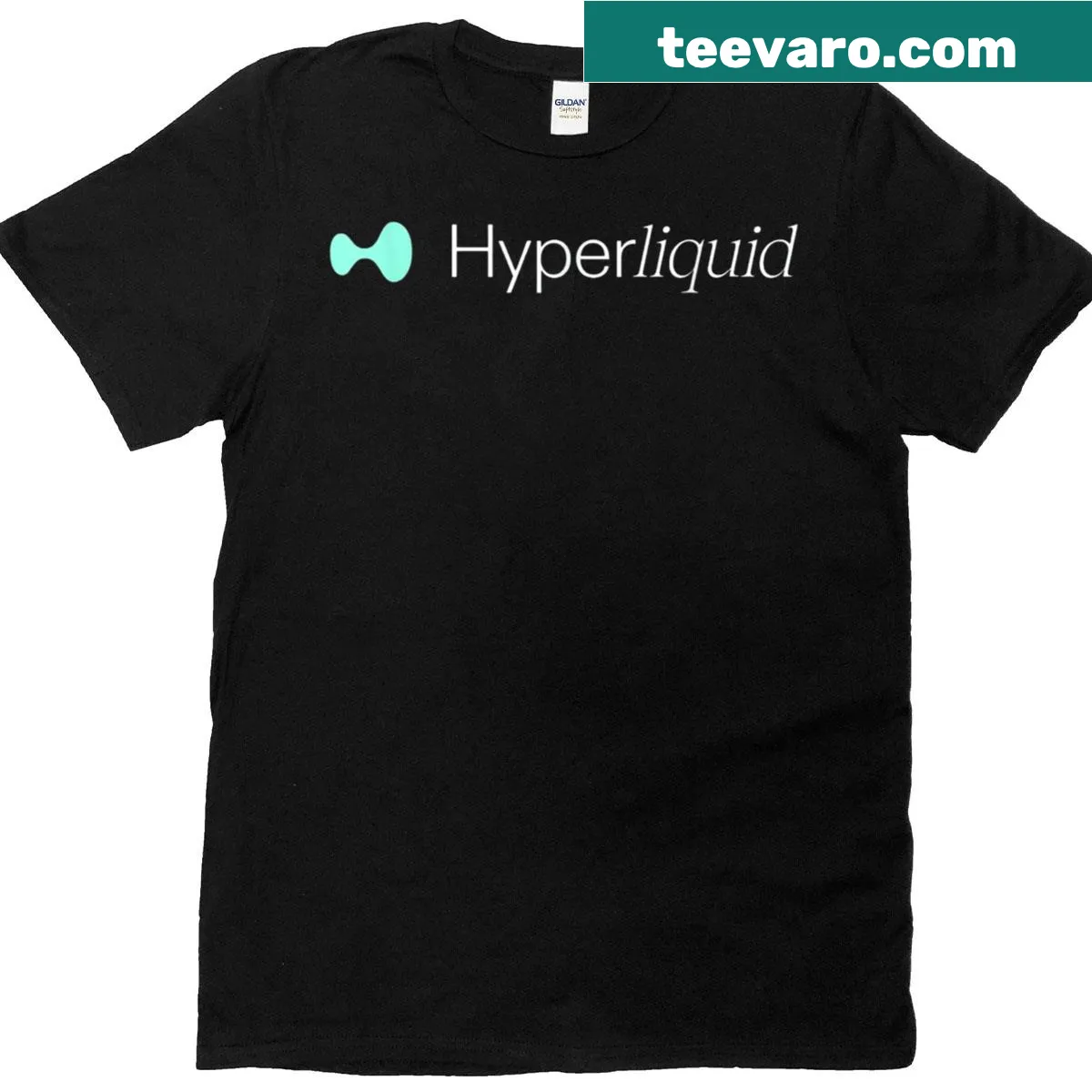 Hype cryptocurrency-themed T-shirt — on a men's t-shirt