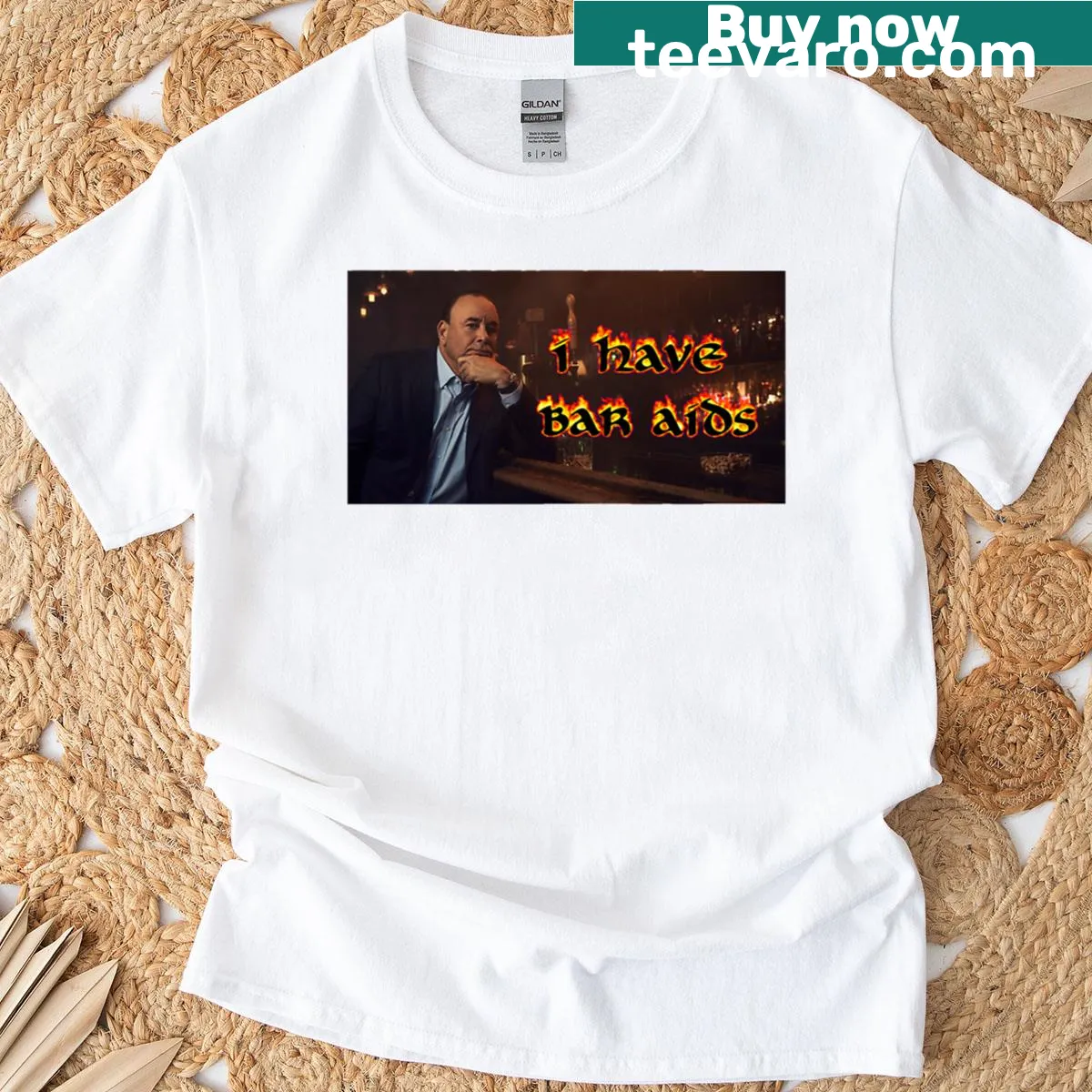 T-shirt featuring the phrase 'I Have A Bar Rescue' — on a men's t-shirt