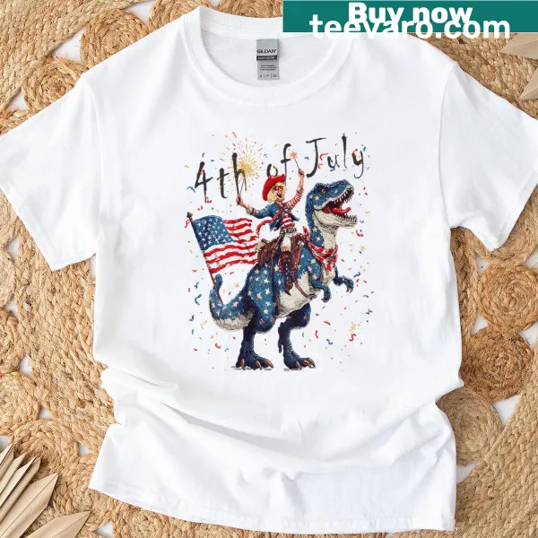 Vintage American flag design for July 4th t-shirt