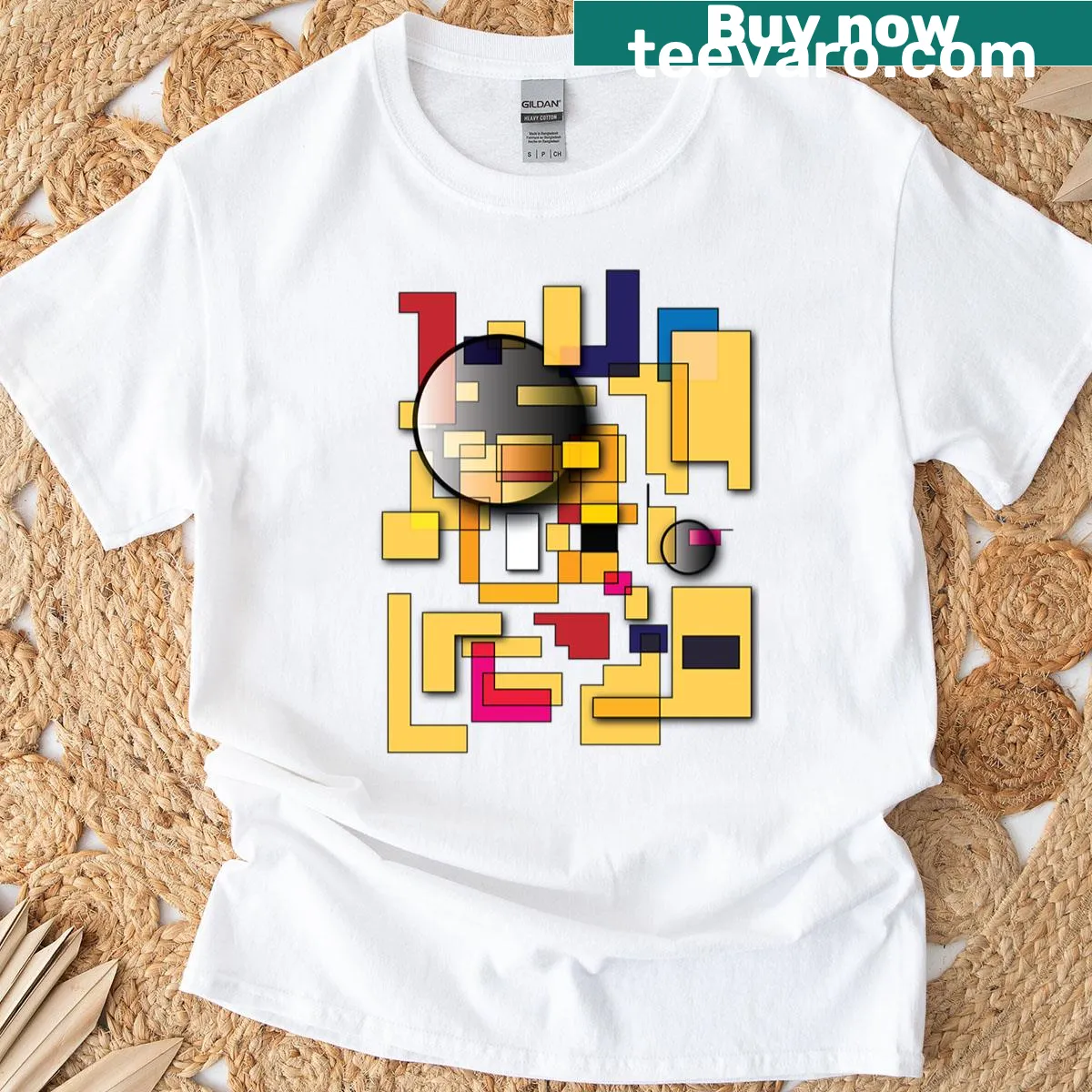 Intriguing design on Madness Compound N2 T-shirt — on a men's t-shirt