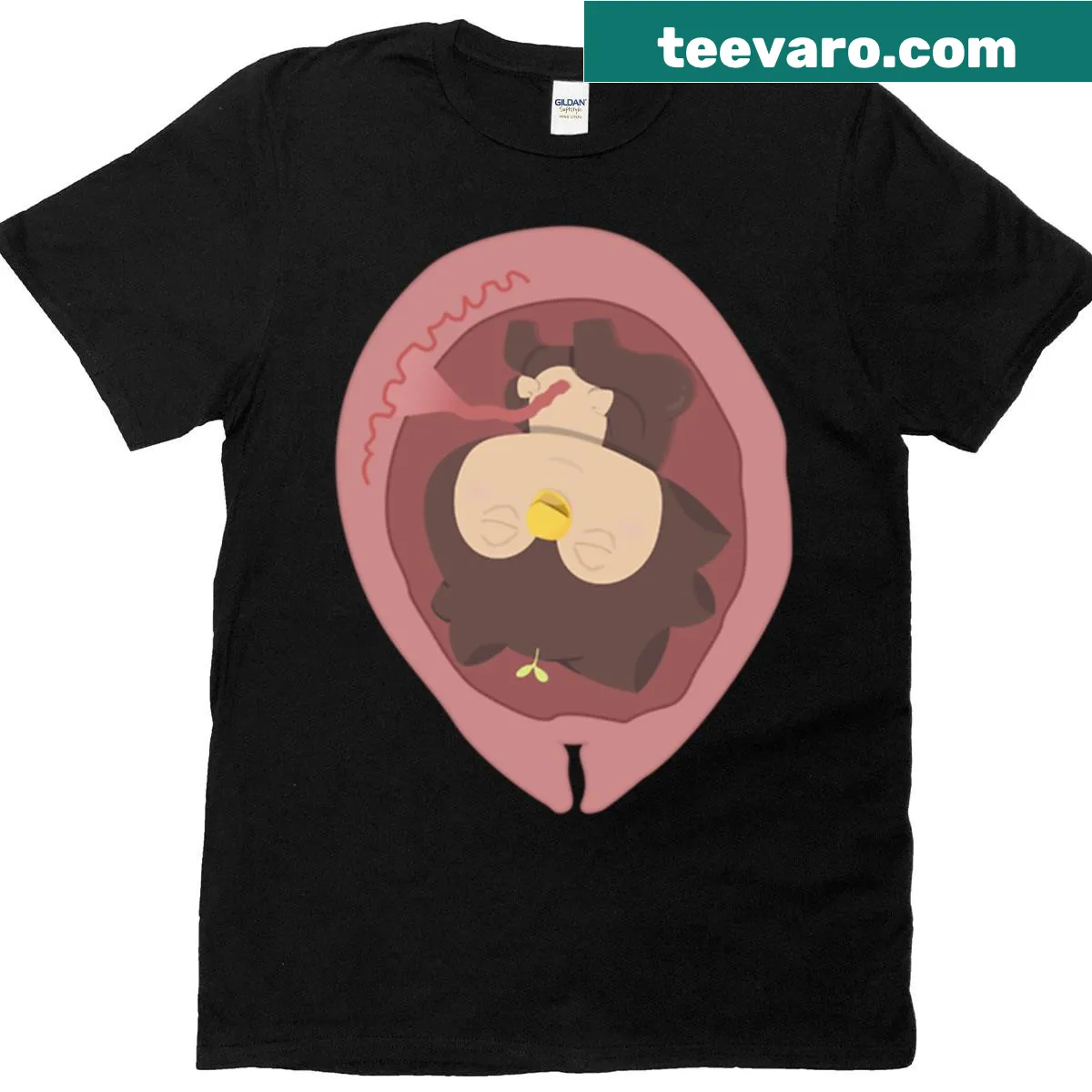 Gaming mascot fanart t-shirt for gamers — on a men's t-shirt