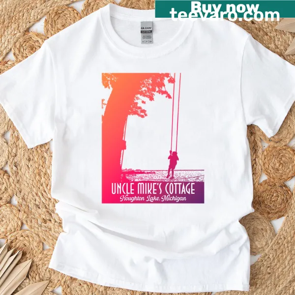 T-shirt with bold typography featuring Mike Swing 4 design.