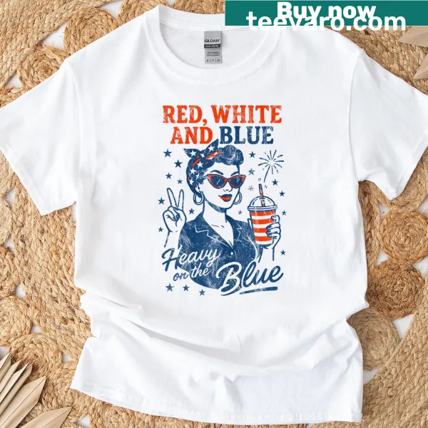 Bold feminist T-shirt for Fourth of July celebration