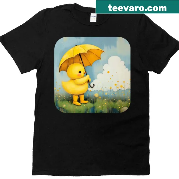T-shirt with an uplifting graphic promoting positivity