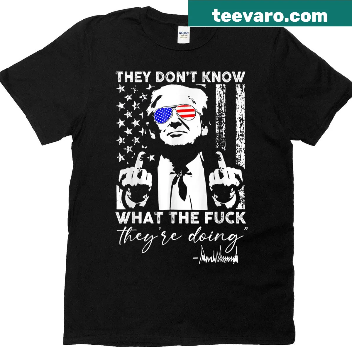 Sarcastic typography on a vintage t-shirt — on a men's t-shirt
