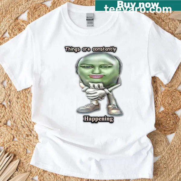 Humorous t-shirt with the phrase about life's unpredictability