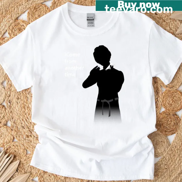 Illustrated T-shirt featuring a whimsical 'Transistor Girl' design in emerald colors.