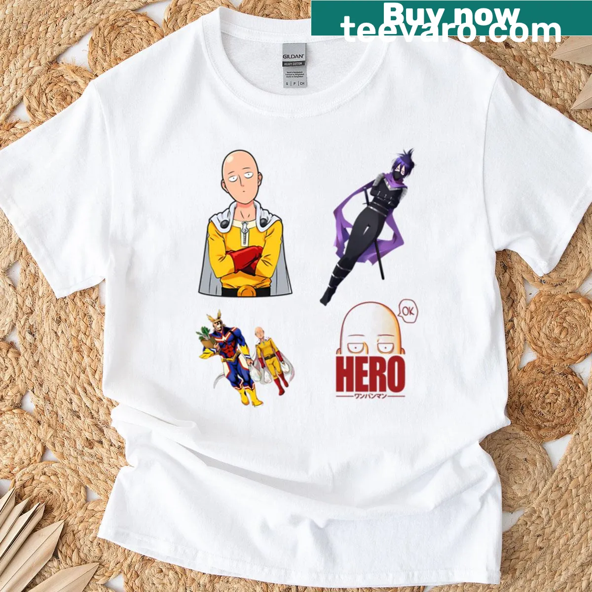 Bald Justice T-shirt featuring dynamic graphic design. — on a men's t-shirt