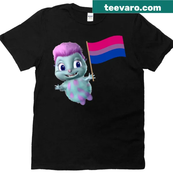 Bibble Bisexual Pride Flag T-shirt featuring the bisexual pride flag design