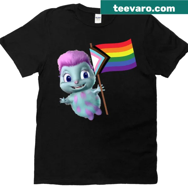 Typography T-shirt with the text 'Bibble Pride'