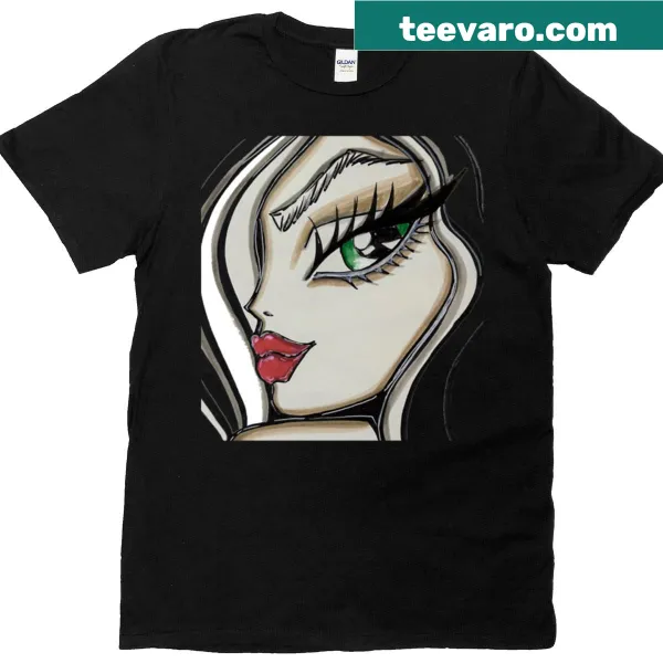 Minimalist 'Cindy' text design on a T-shirt