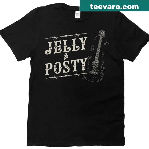 Stylish t-shirt with playful typography related to a country music tour