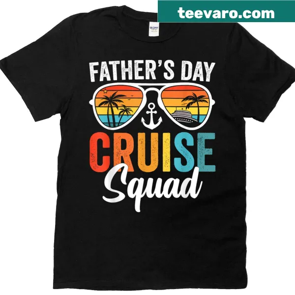 Cruising Squad 2025 funny dad vacation t-shirt