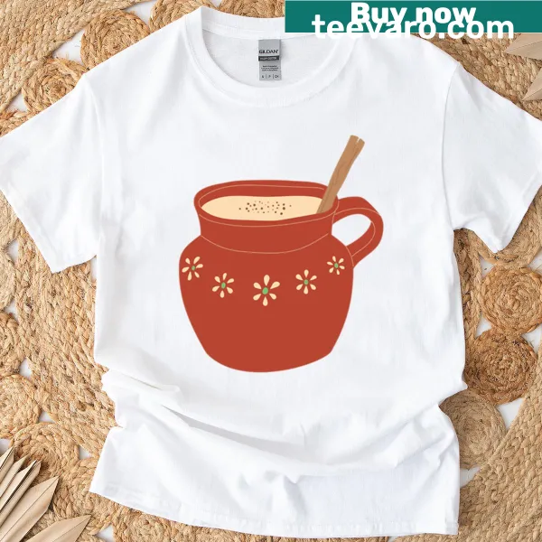 Typography design featuring 'Horchata' on a T-shirt
