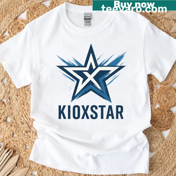 Bold t-shirt displaying the word 'Kioxstat'