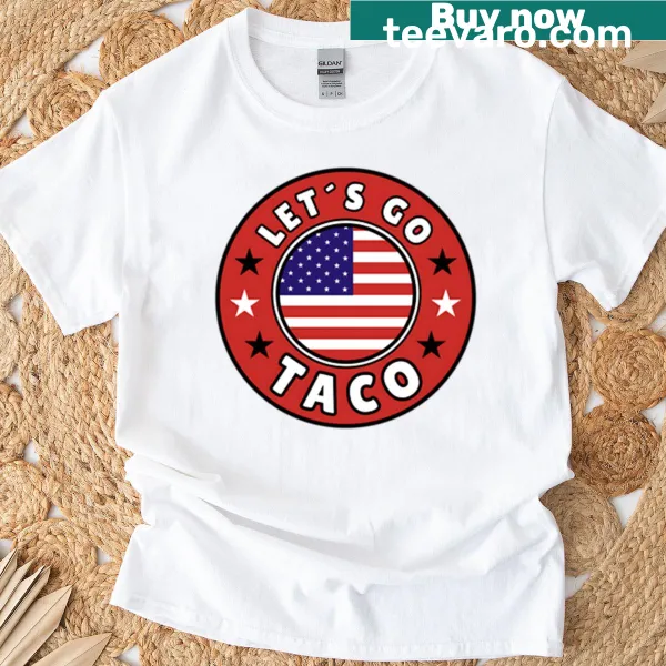 T-shirt featuring a whimsical taco graphic