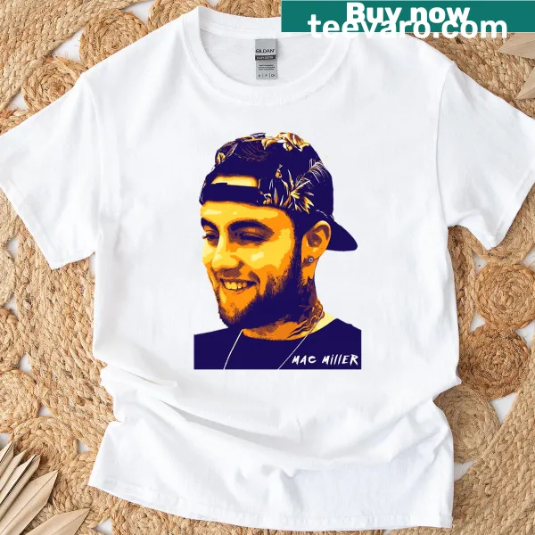 Vintage Mac Miller T-shirt with nostalgic graphic design