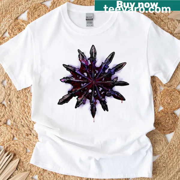 Fantasy T-shirt featuring a design centered around a bloodgem concept.