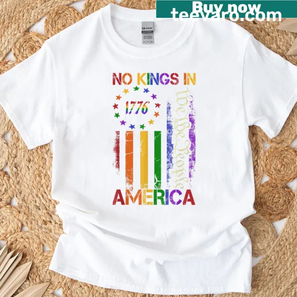 Pro-democracy T-shirt with bold message design.