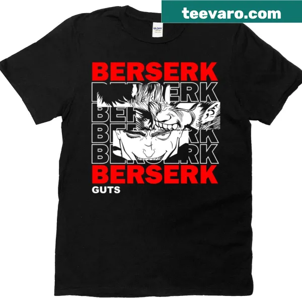 Retro dark fantasy anime graphic on T-shirt