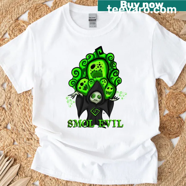 Illustration of a small evil character T-shirt