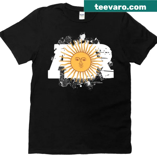 Bold fantasy-themed illustration on a T-shirt about roots and adventure