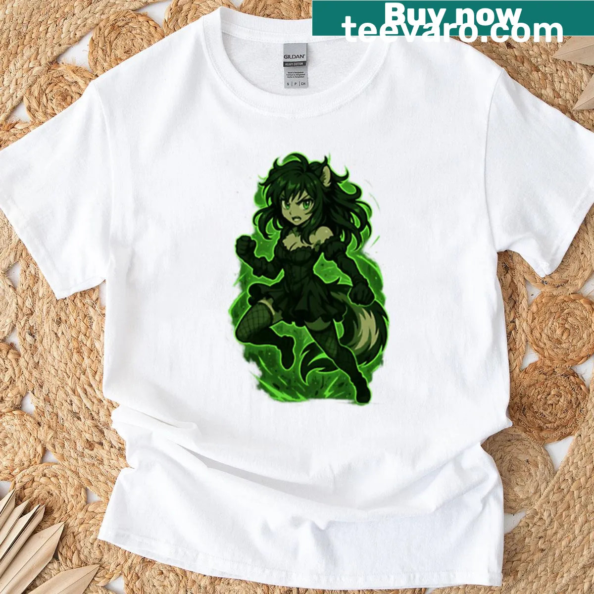 Cartoon t-shirt featuring Toxicskunky the Twitch streamer — on a men's t-shirt