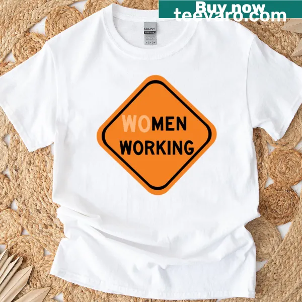 Empowering graphic for working women on T-shirt