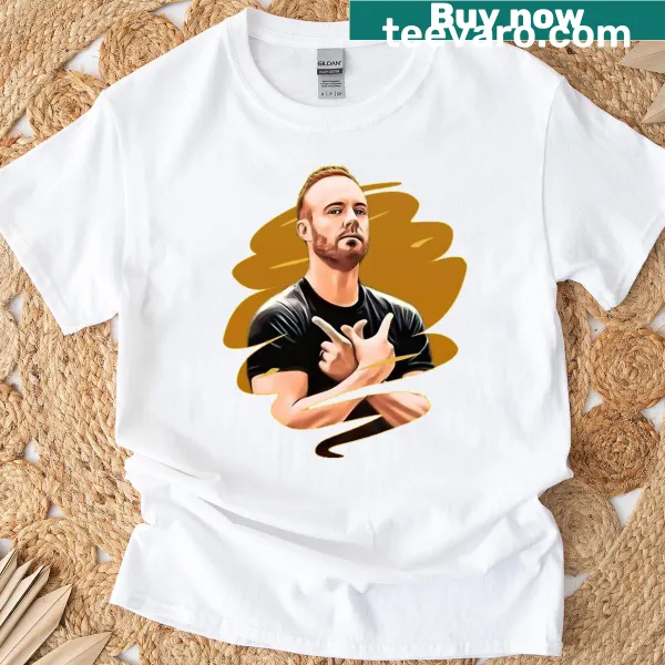 Graphic tee honoring cricket player Ab De Villiers