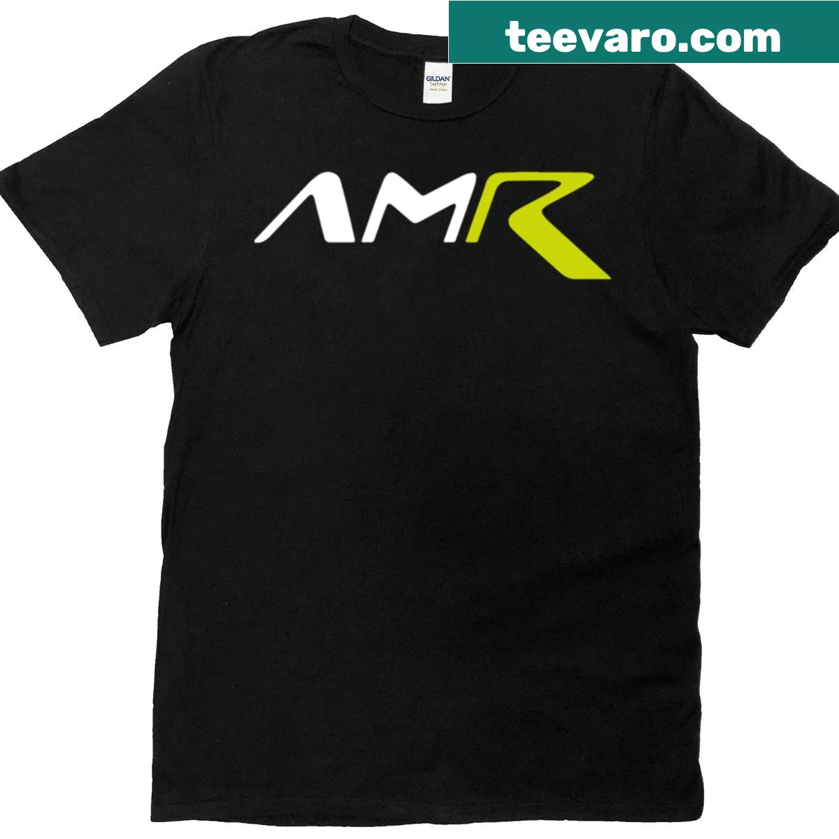 Car-martin Racing logo featured prominently on T-shirt — on a men's t-shirt