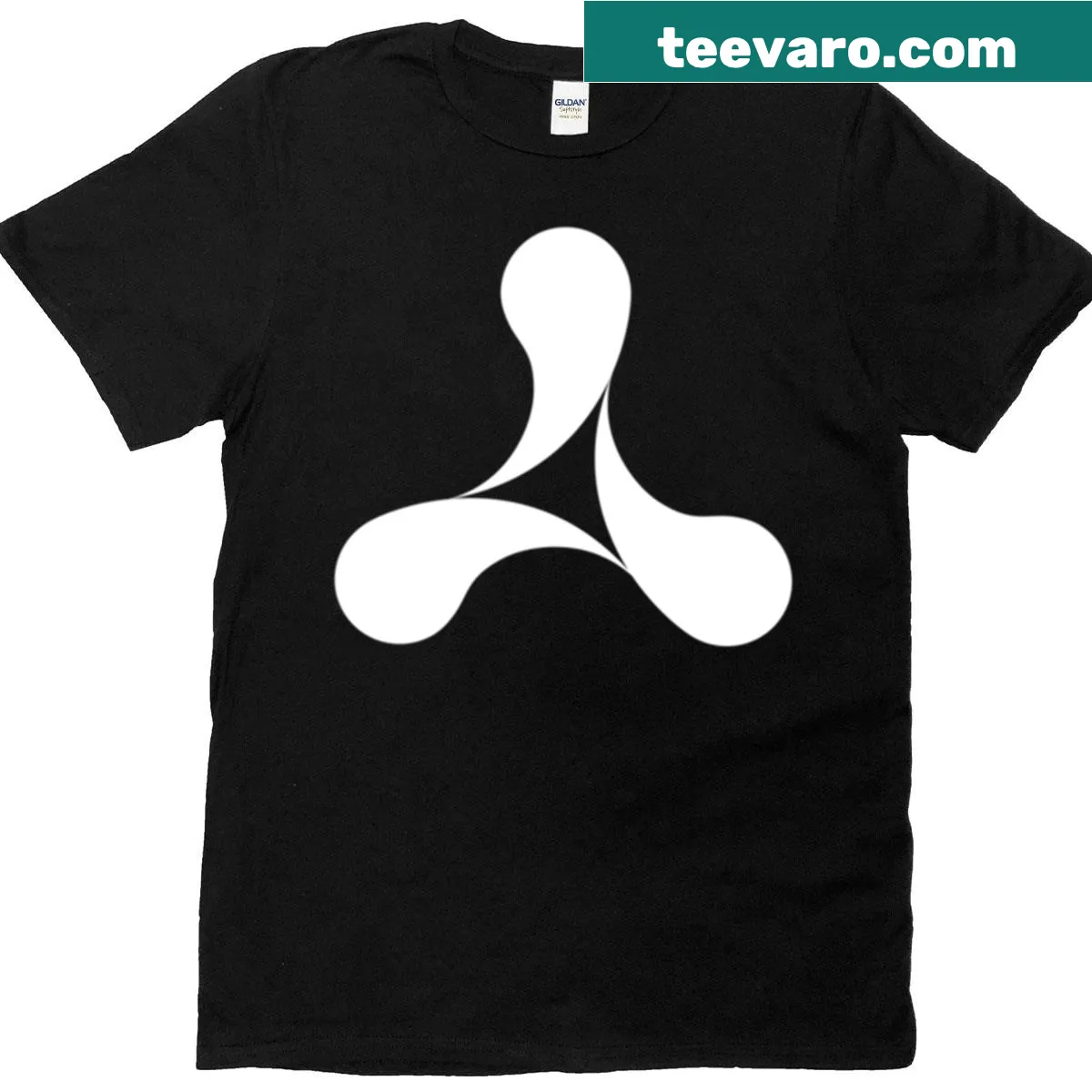 Minimalist logo active T-shirt with a clean design — on a men's t-shirt