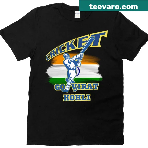 Oversized t-shirt featuring Virat Kohli graphic