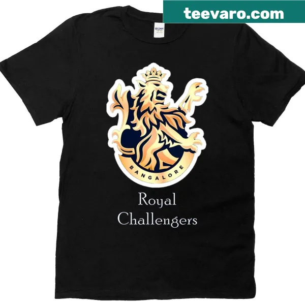 Royal Challengers Bangalore T-shirt with bold logo