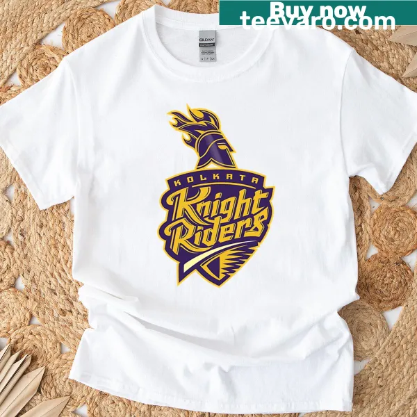 Kolkata Knight Riders IPL T-shirt with team logo