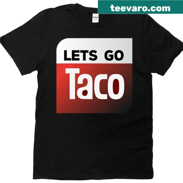 Funny T-shirt with taco graphic and playful slogan