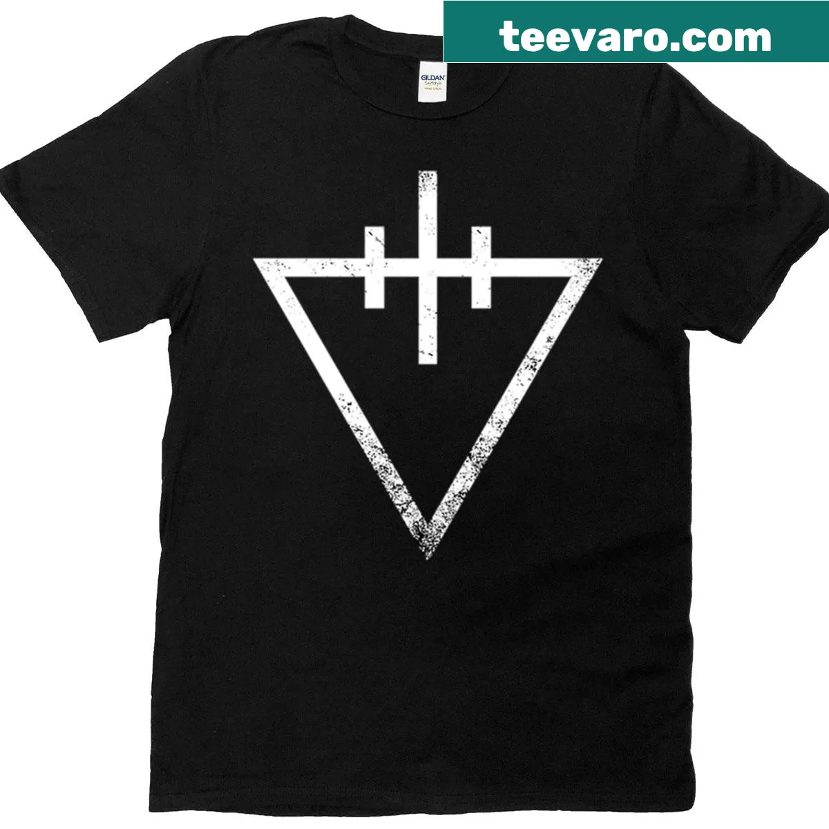 Simple Logo T-shirt featuring a central logo design — on a men's t-shirt
