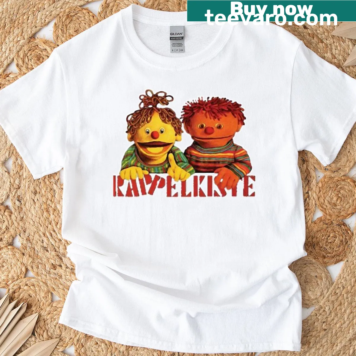 Cartoon-themed T-shirt featuring Ratz Und Rbe design — on a men's t-shirt