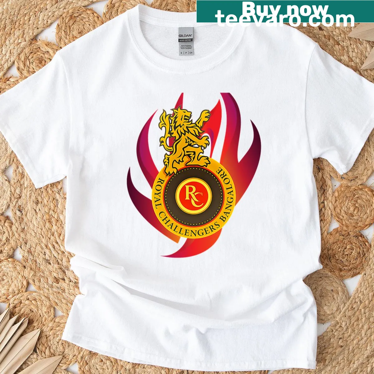 Royal Challengers Bangalore IPL graphic T-shirt — on a men's t-shirt