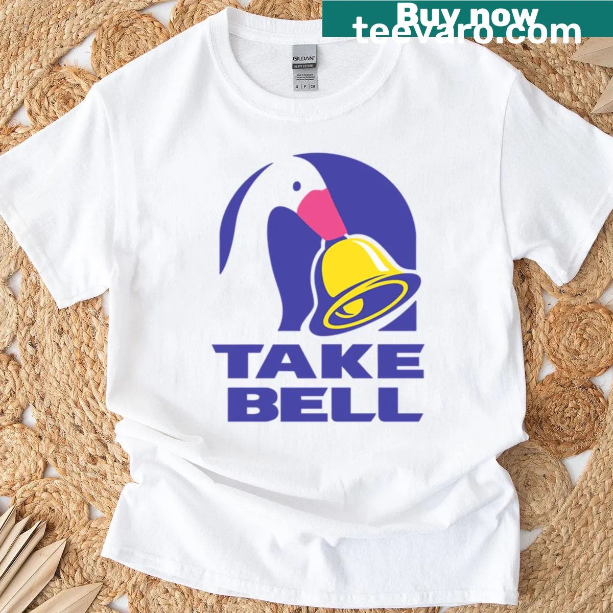 Untitled Goose Game inspired graphic on a t-shirt — on a men's t-shirt